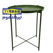 میز عسلی فلزی ایکیا مدل Gladom | میز عسلی فلزی رنگ سبز